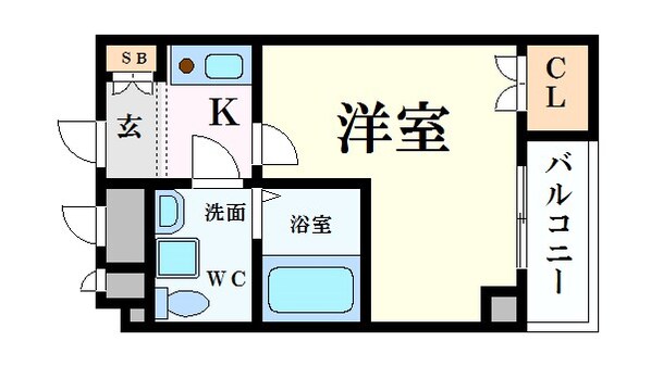 MY江之子島マンションの物件間取画像